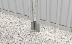 Speciální kotva k mobilnímu oplocení