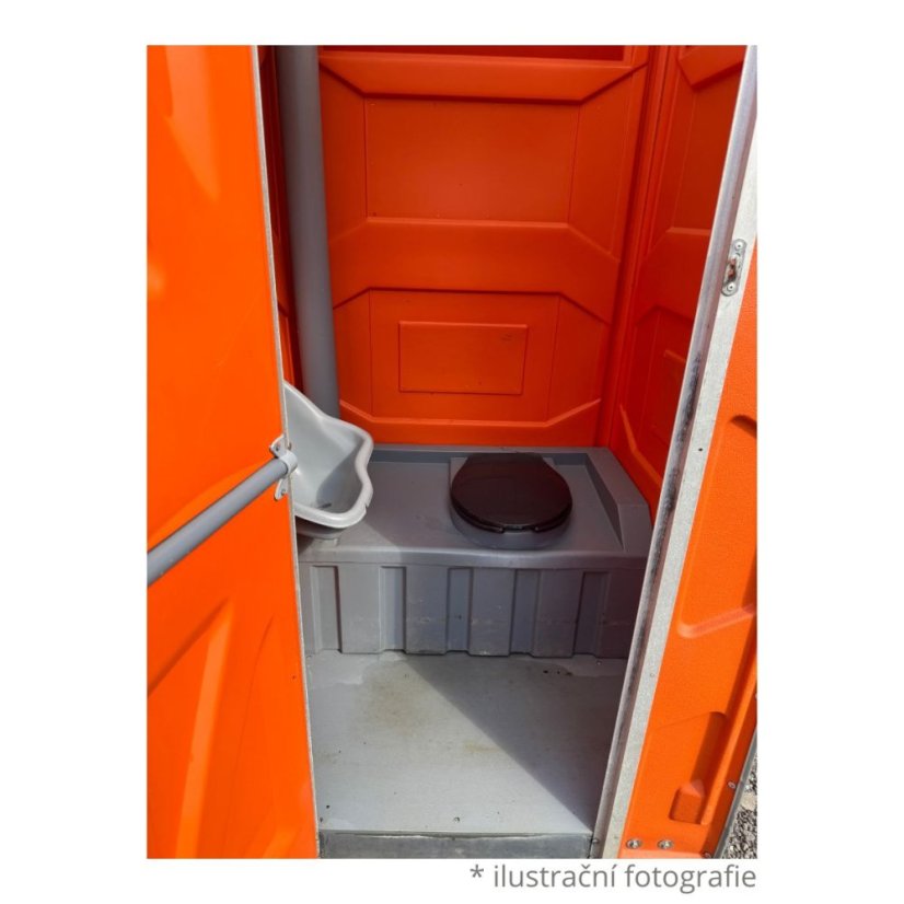 Mobilní toaleta - použitá