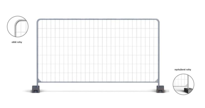 Mobilní oplocení MOBILT RC-CB
