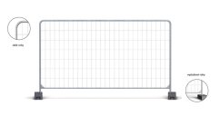 Mobilní oplocení MOBILT RC-CB