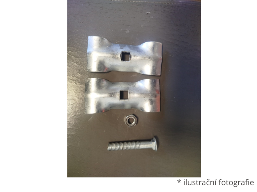 Svorka k mobilnímu oplocení 3 mm - použitá