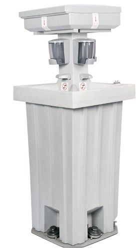 Mobilní umyvadlo WASH STATION pro 4 osoby