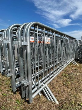 Mobilní oplocení - Použité - Skladem