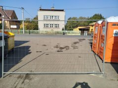 Mobilní oplocení drátěné 3,5 m - použité