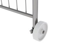 Mobilní kolečko k mobilnímu oplocení