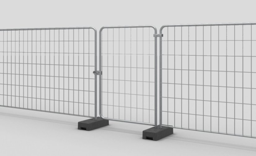 Mobilní branka drátěná MOBILT RC