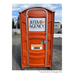 Mobilní toaleta - použitá