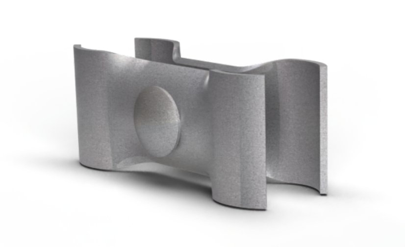 Svorka k mobilnímu oplocení 3 mm