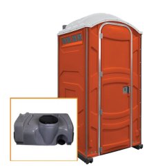 Mobilní toaleta Recirkulační bez umyvadla PJN3-2003 Oranžová