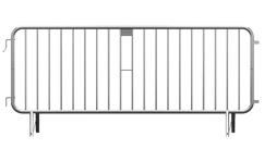 Mobilní oplocení nízké samostojné CITY STANDARD