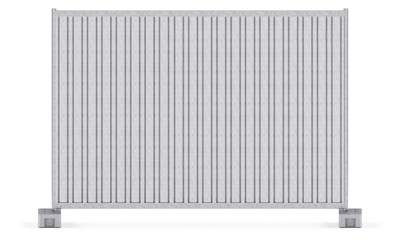 Mobilní oplocení plné SMART LIGHT