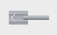 Vzpěra k mobilnímu oplocení P-1